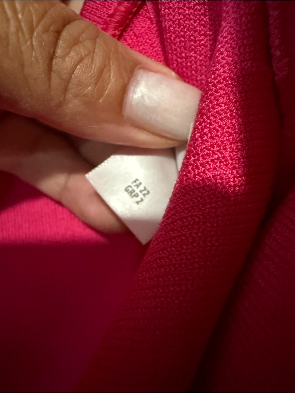 NWT St. John Hot Pink Sculpted Cocktail Dress Size 18 $1695 - Picture 8 of 12